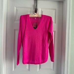 Lilly Pulitzer NWT Stasia Sweater, Berry Fizz, Size XXS